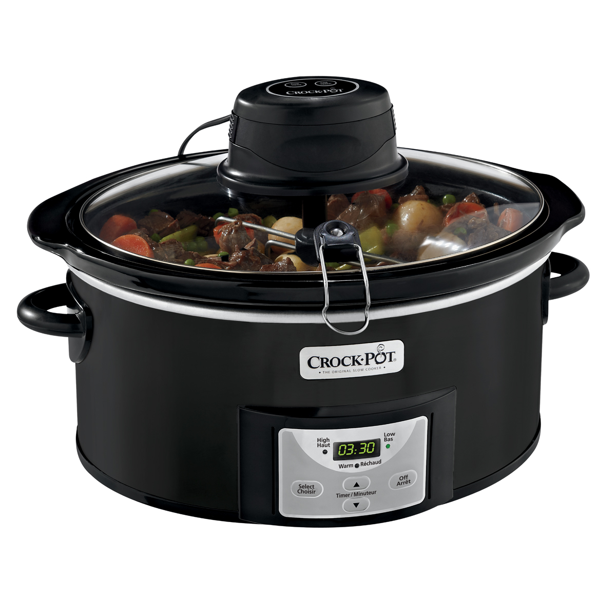 CrockPot® 6Qt. Oval Programmable Digital Slow Cooker with iStir