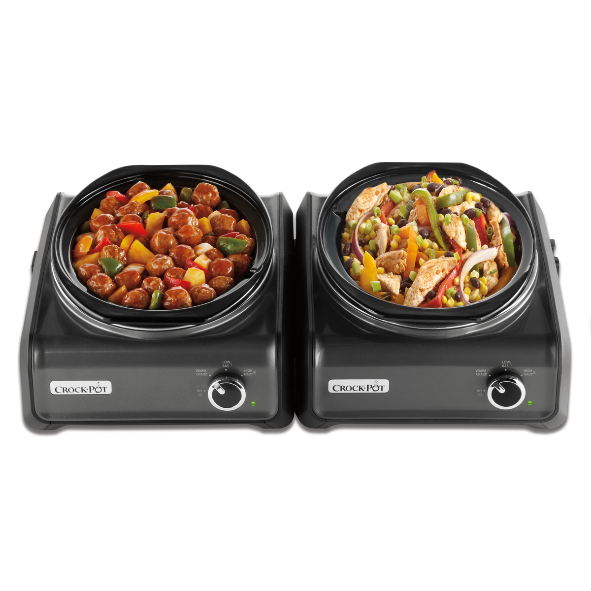 CrockPot® Hook Up™ 3.5 Quart Connectable Entertaining System, Charcoal