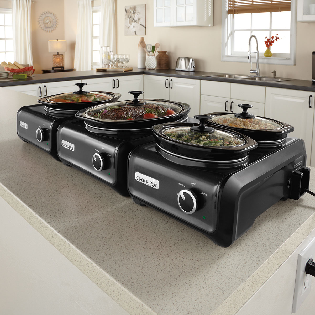 CrockPot® Hook Up™ 3.5 Quart Connectable Entertaining System, Charcoal