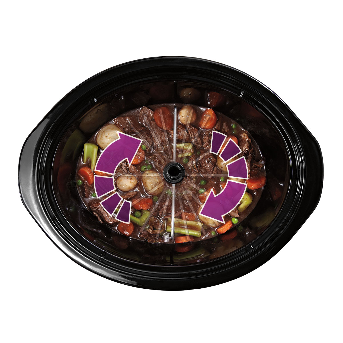 CrockPot® 6.5Qt. Oval Programmable Slow Cooker with iStir™ Stirring