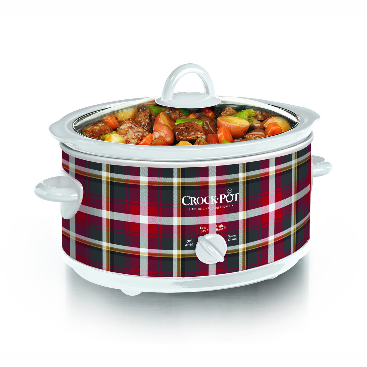 CrockPot® 7Qt. Oval Manual Slow Cooker, Tartan Plaid SCV700TP033