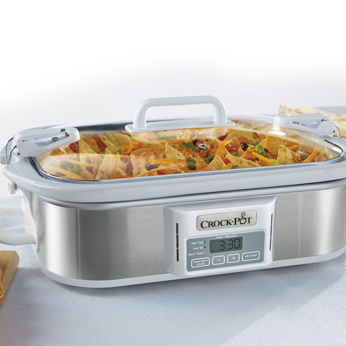 Crock-Pot® Casserole Crock™ 3.5 Qt Programmable Slow Cooker, Stainless ...