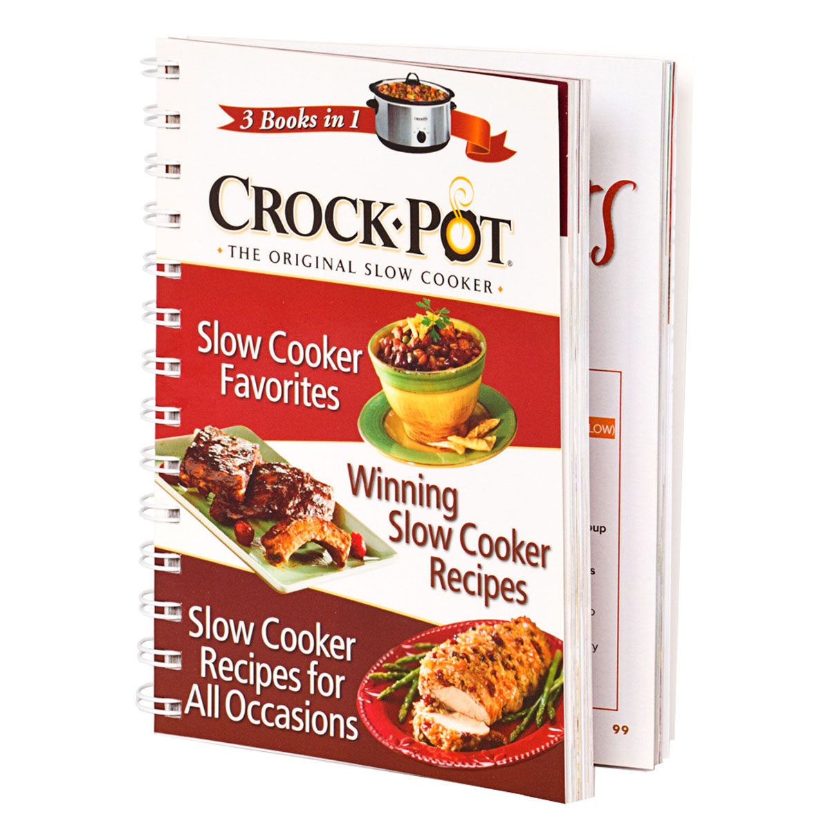 Crock-Pot® Slow Cooker Mini 3 books in 1 Crock-Pot® Slow Cooker Mini 3 books in 1